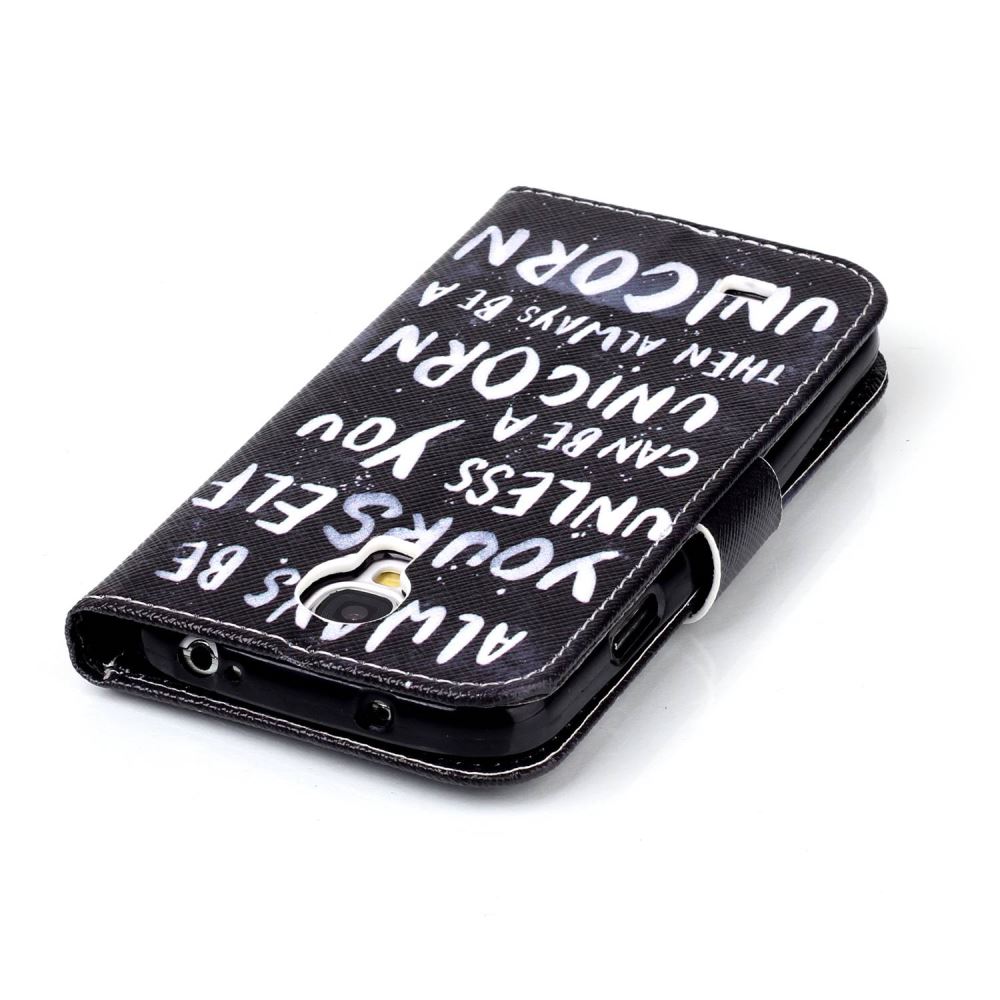 Galaxy S4 Mini case wallet leather case printed