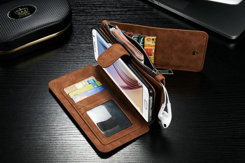 Galaxy S6 edge Plus detachable wallet leather case Galaxy S6 edge Plus detachable wallet leather case