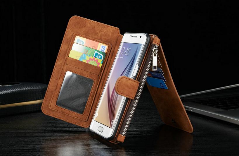Galaxy S6 edge Plus detachable wallet leather case Galaxy S6 edge Plus detachable wallet leather case