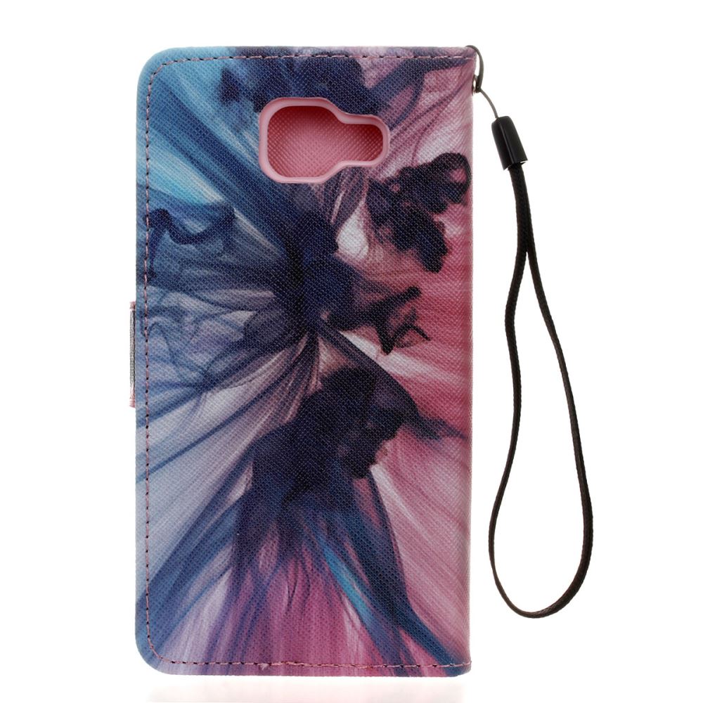 Galaxy A5 2016 case wallet leather case printed