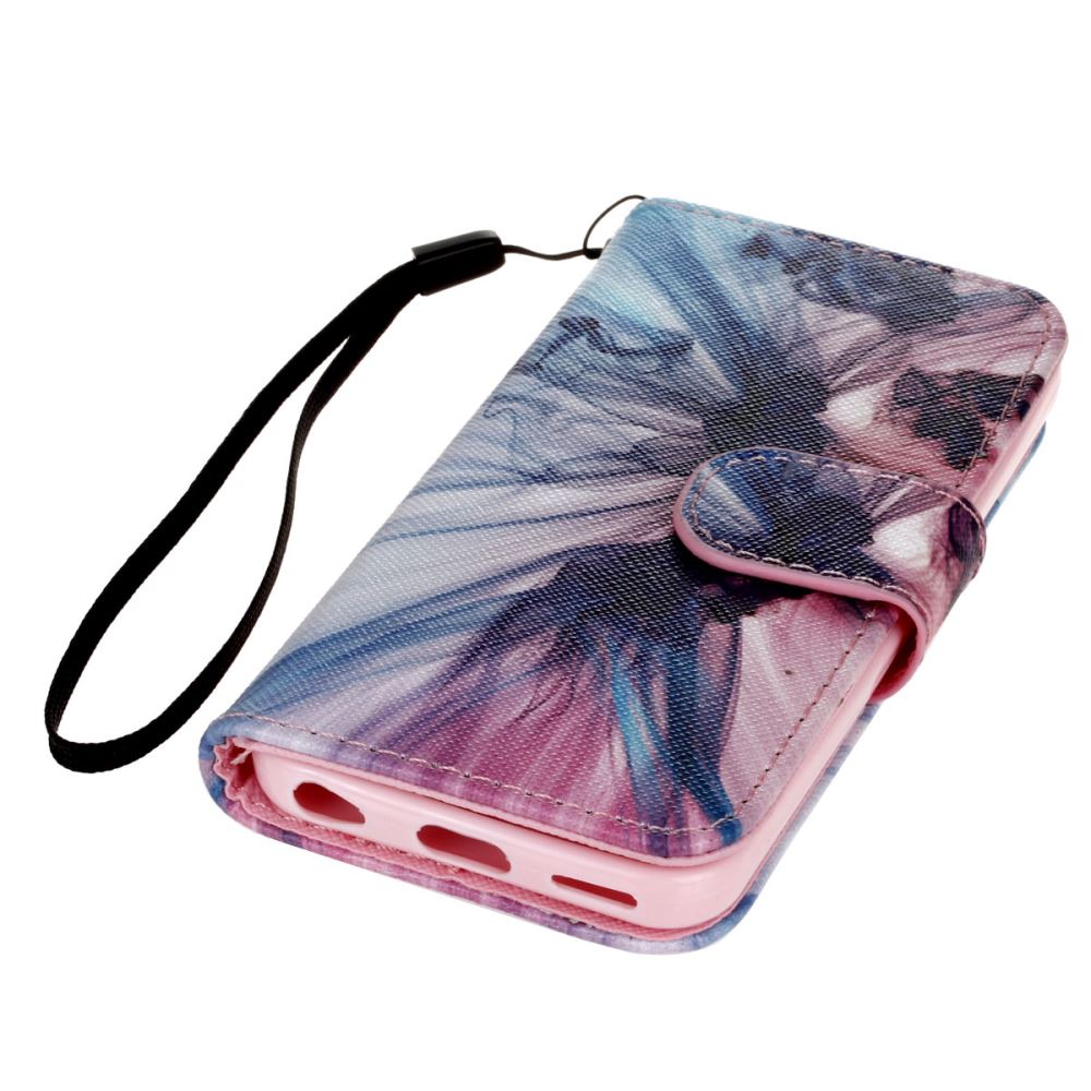 iPhone 5c case wallet leather case printed