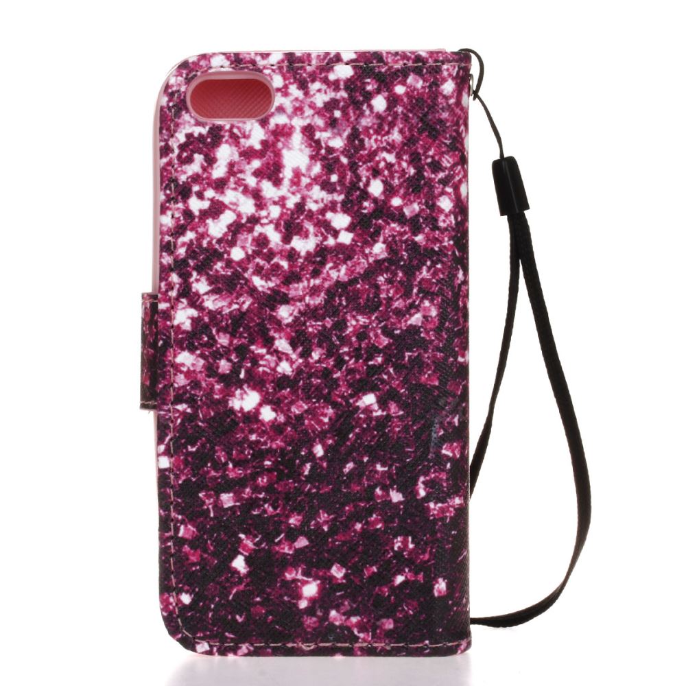 iPhone 5c case wallet leather case printed