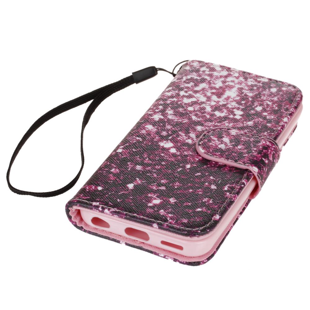 iPhone 5c case wallet leather case printed