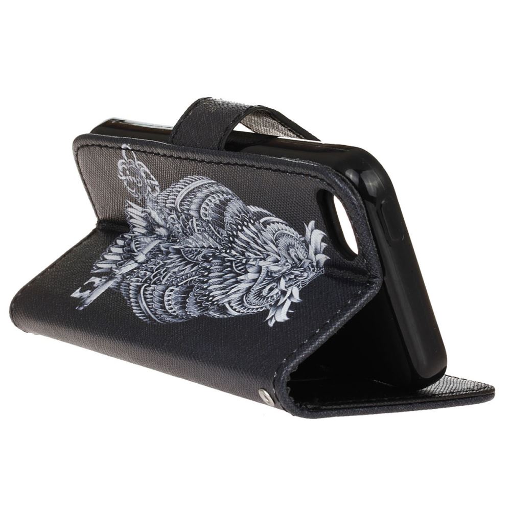 iPhone 5c case wallet leather case printed