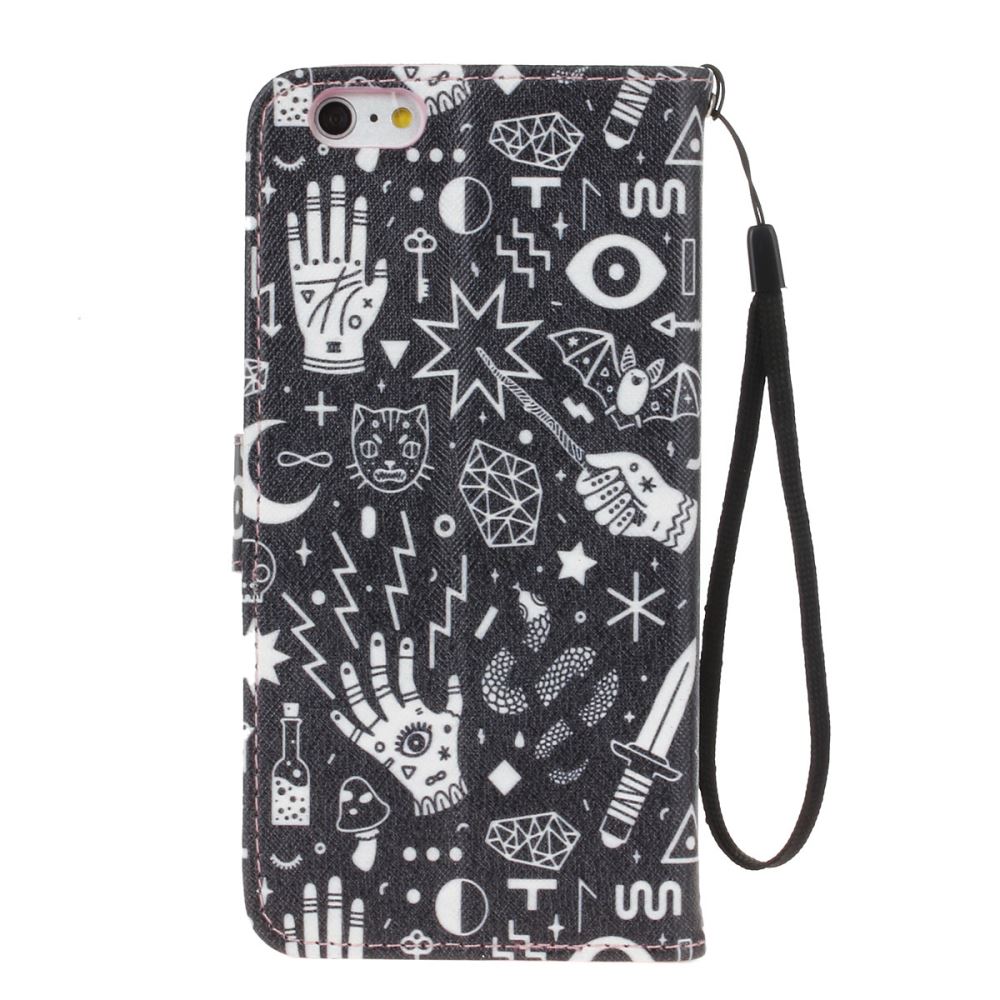iPhone 6 6s Plus case wallet leather case printed