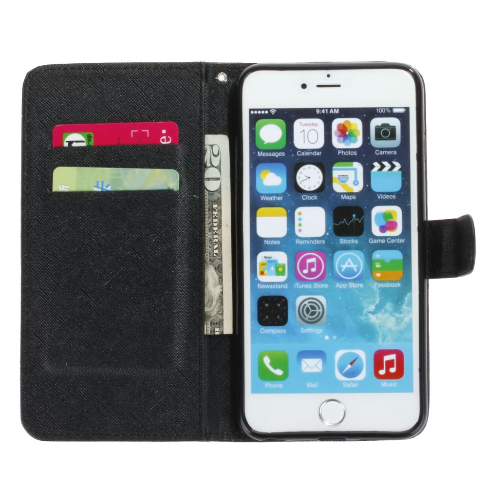 iPhone 6 6s Plus case wallet leather case printed