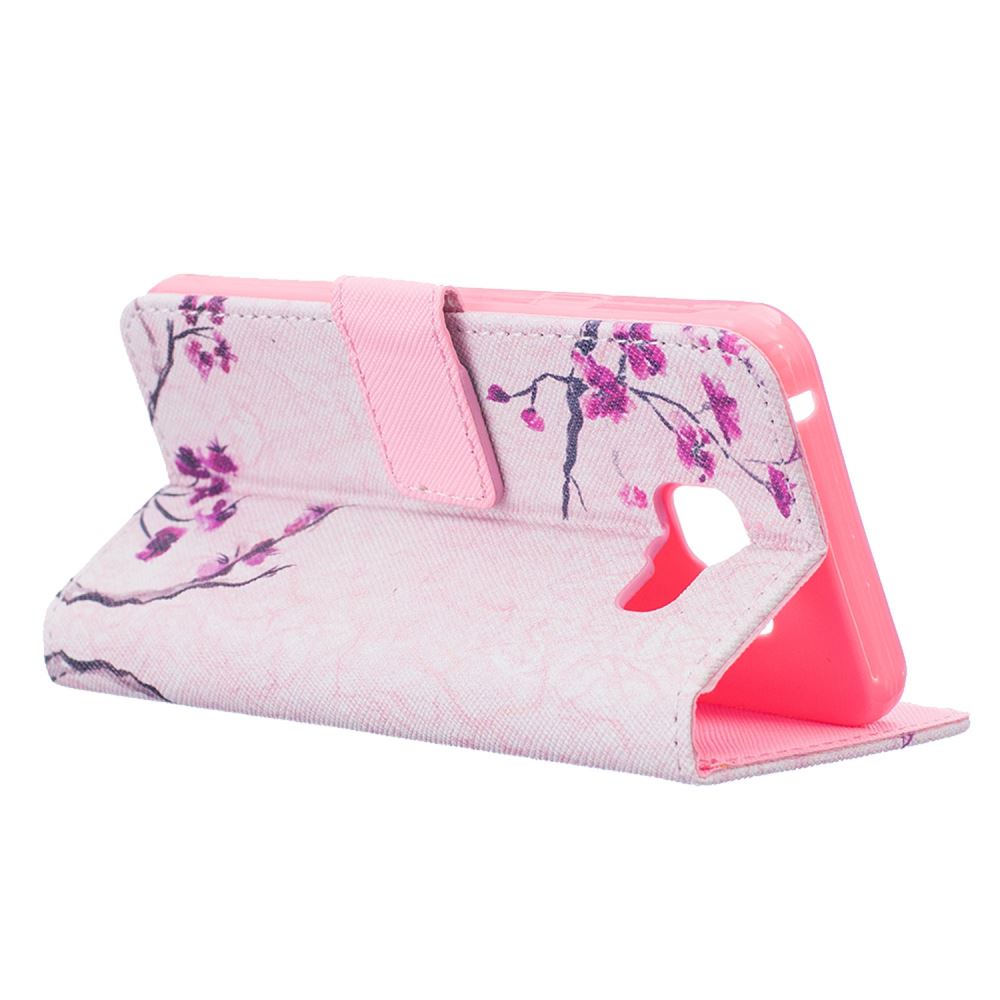 Galaxy A5 2016 case wallet leather case printed