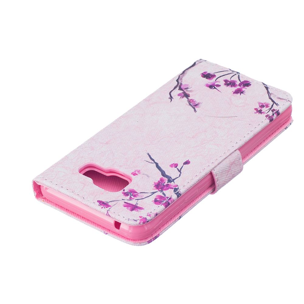 Galaxy A5 2016 case wallet leather case printed