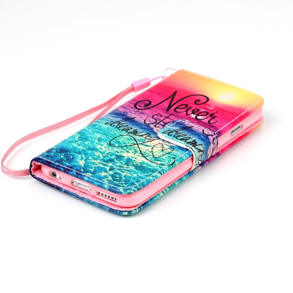 iPhone 6 6s Plus case wallet leather case printed