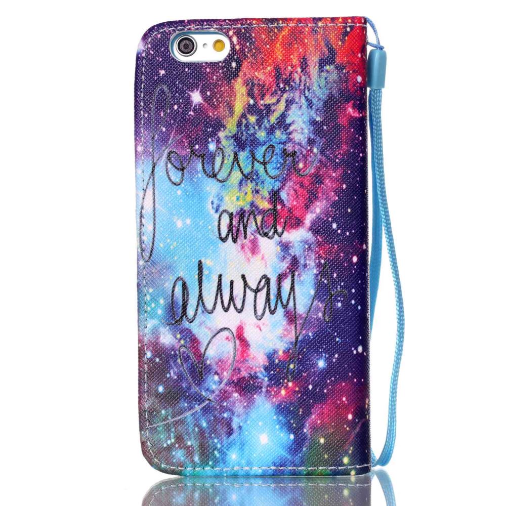 iPhone 6 6s Plus case wallet leather case printed