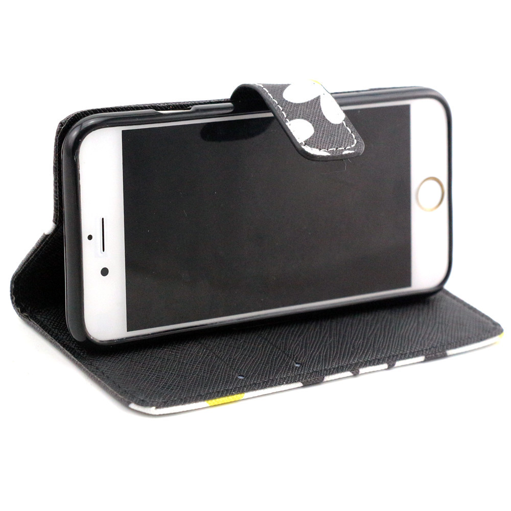iPhone 6 6s Plus case wallet leather case printed