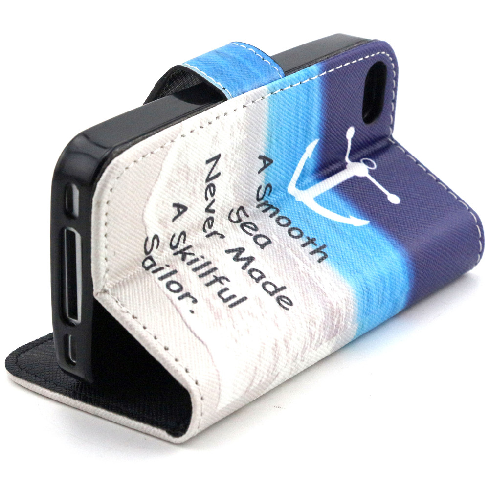 iPhone 4 4s case wallet leather case printed iPhone 4 4s case wallet leather case printed