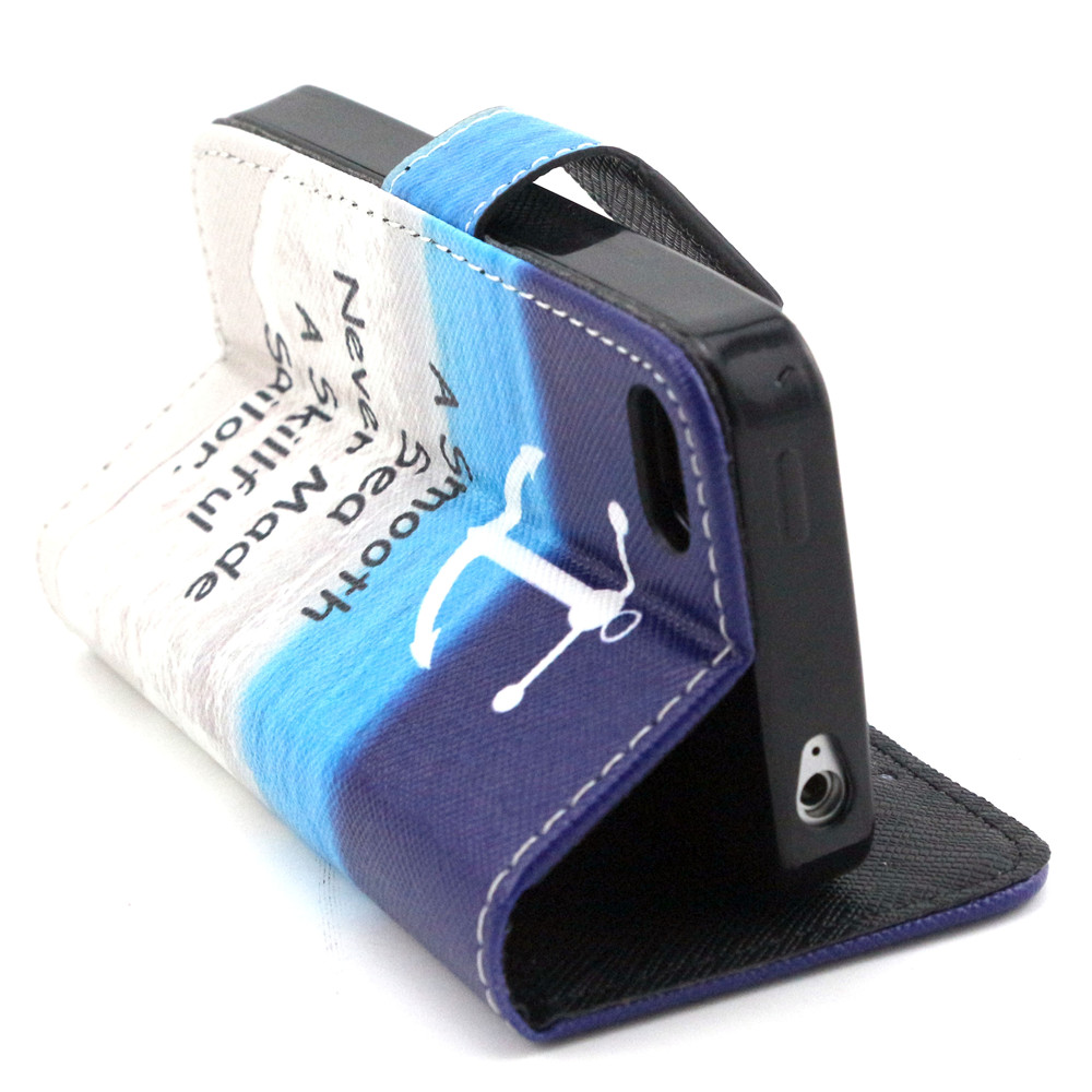 iPhone 4 4s case wallet leather case printed iPhone 4 4s case wallet leather case printed
