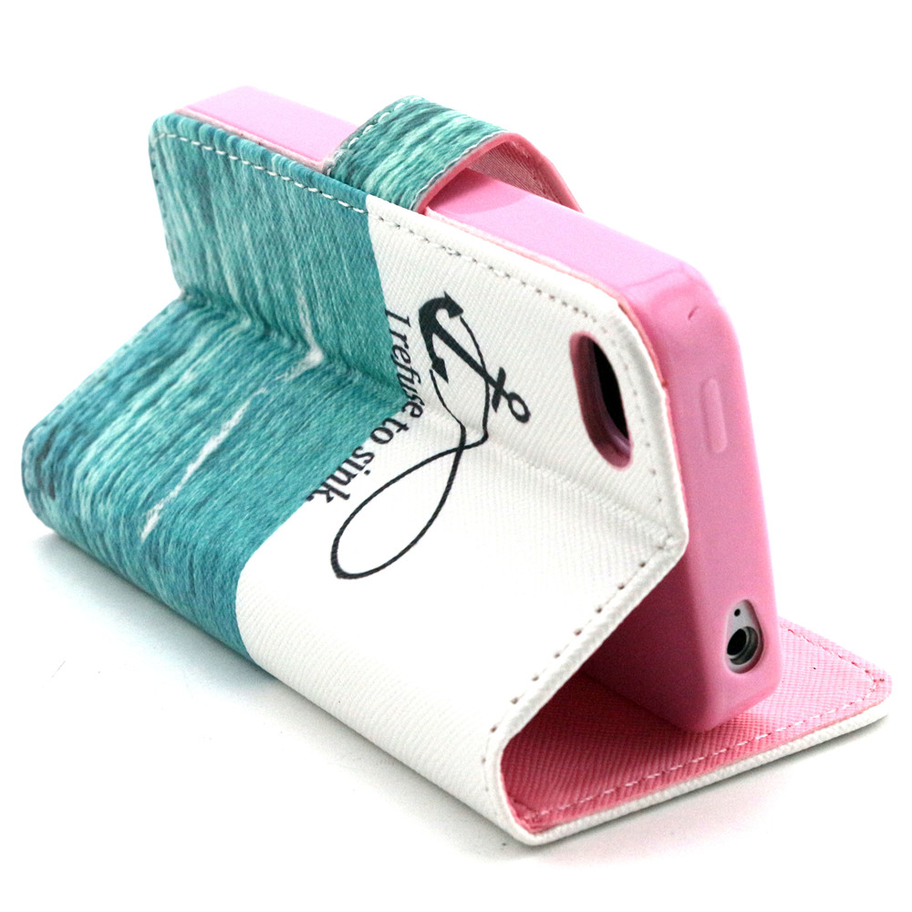 iPhone 4 4s case wallet leather case printed iPhone 4 4s case wallet leather case printed