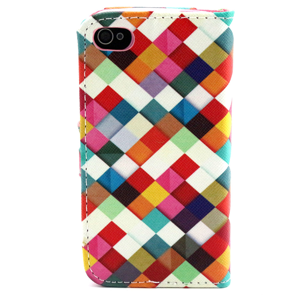 iPhone 4 4s case wallet leather case printed iPhone 4 4s case wallet leather case printed