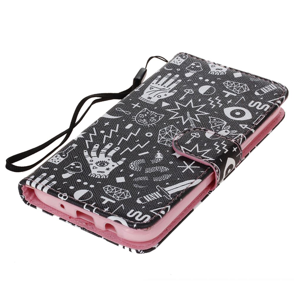 Samsung Galaxy J5 case wallet leather case printed