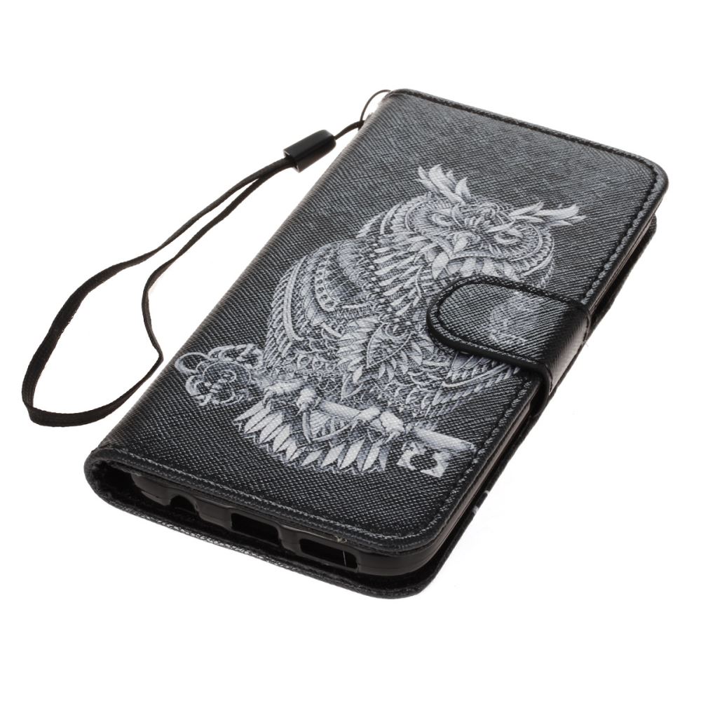 Galaxy S7 case wallet leather case printed