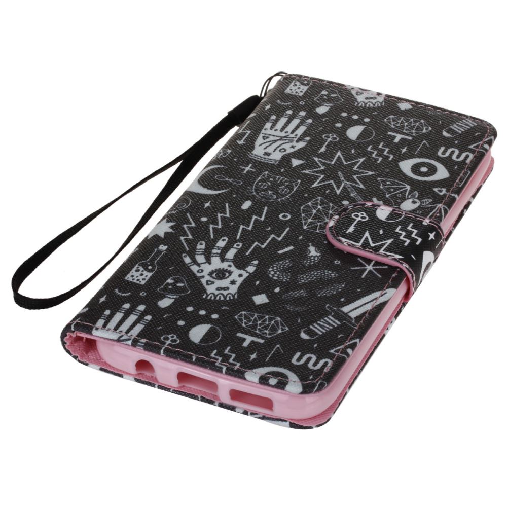 Galaxy S7 EDGE case wallet leather case printed