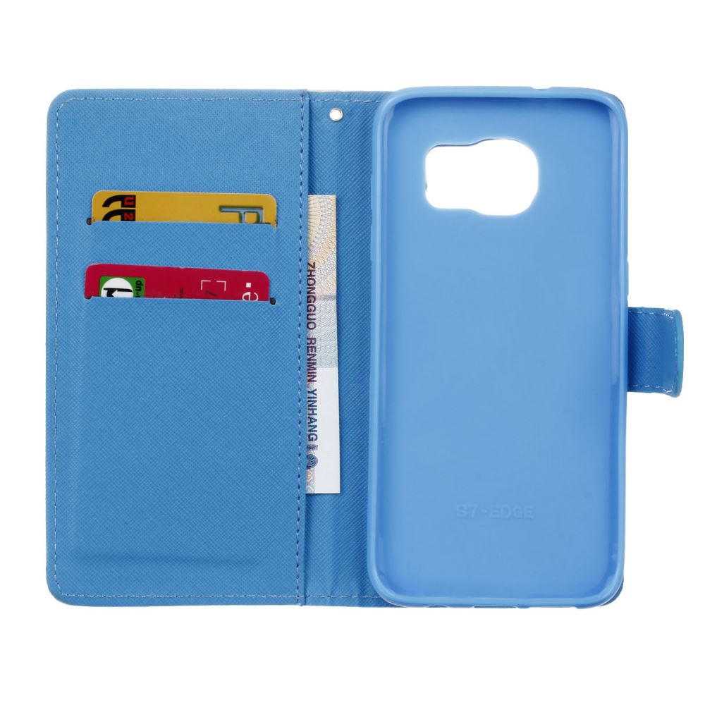 Galaxy S7 EDGE case wallet leather case printed Galaxy S7 EDGE case wallet leather case printed