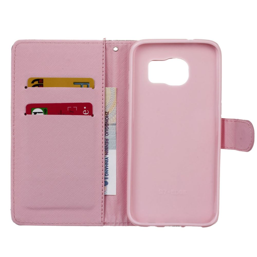 Galaxy S7 EDGE case wallet leather case printed Galaxy S7 EDGE case wallet leather case printed
