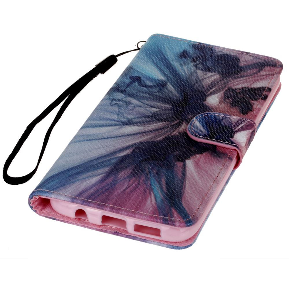 Galaxy S7 EDGE case wallet leather case printed