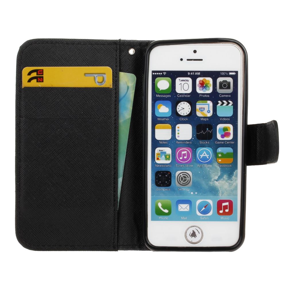 iPhone 5 5s SE case wallet leather case printed iPhone 5 5s SE case wallet leather case printed