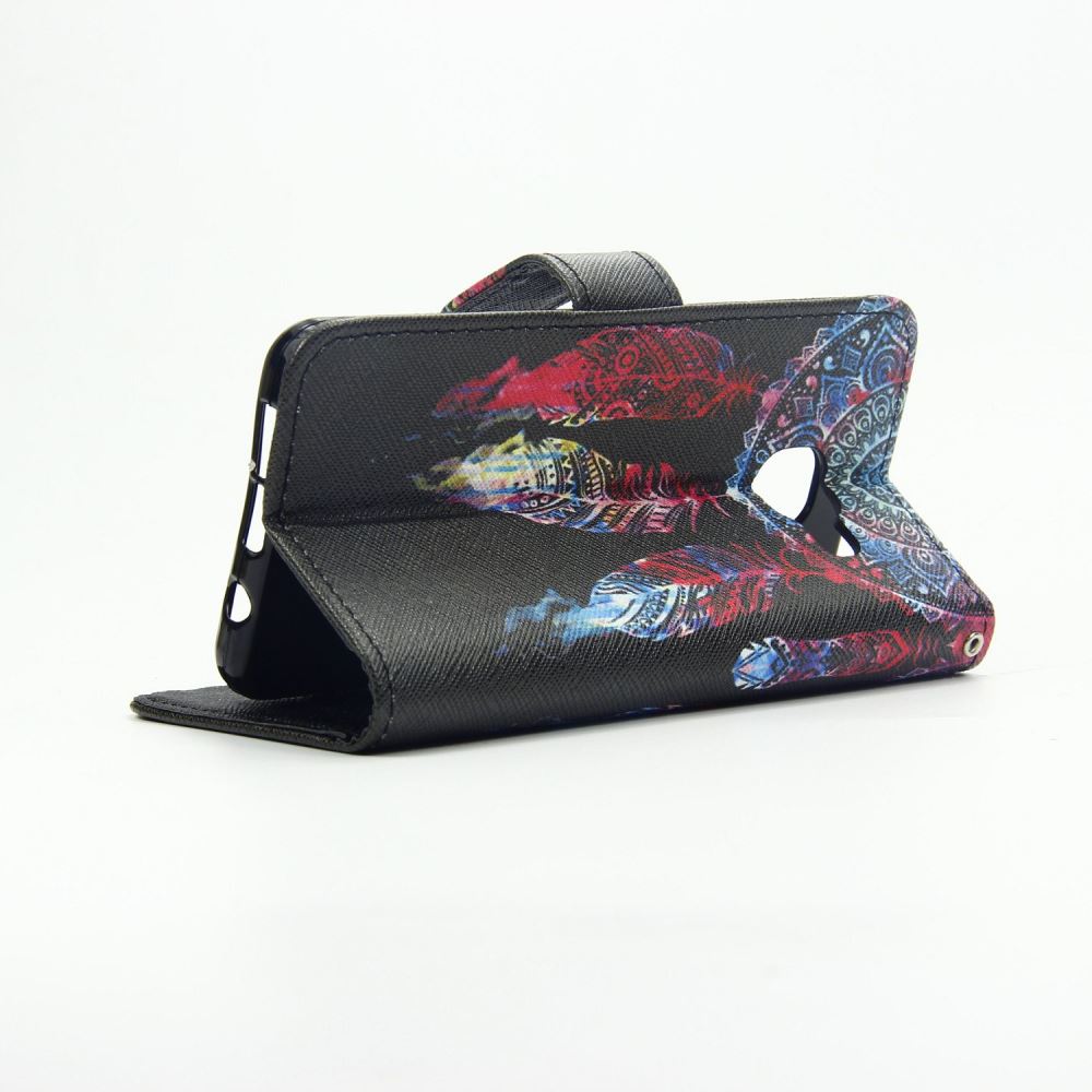 Galaxy A5 2016 case wallet leather case printed