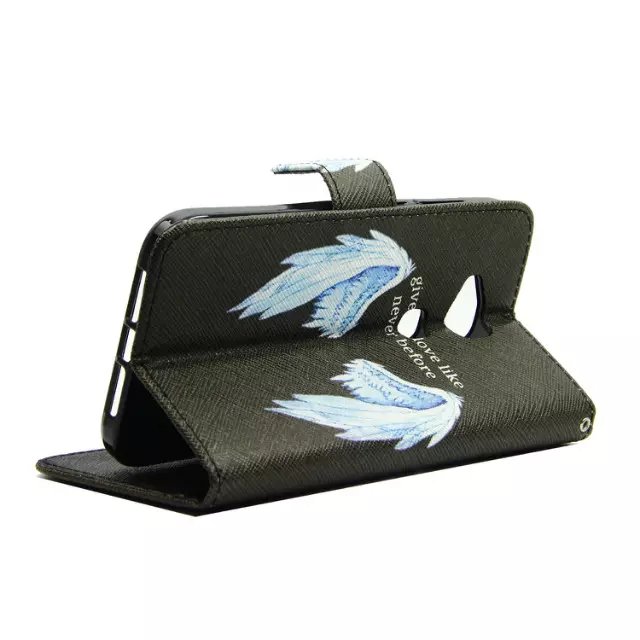 Huawei G8 case wallet leather case printed