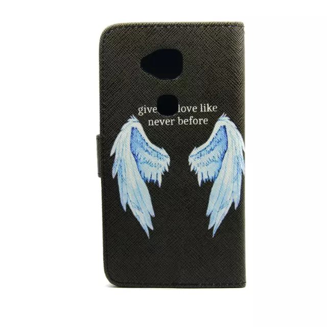 Huawei G8 case wallet leather case printed