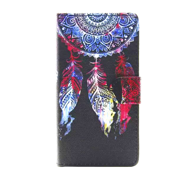 Huawei G8 case wallet leather case printed