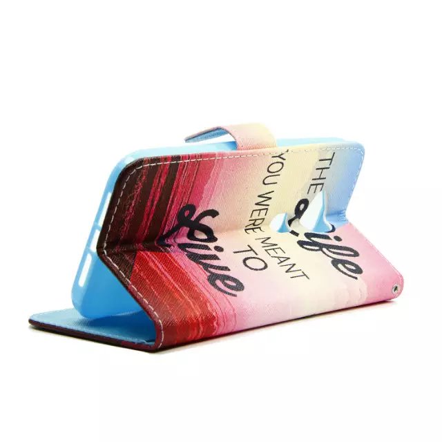 Huawei G8 case wallet leather case printed