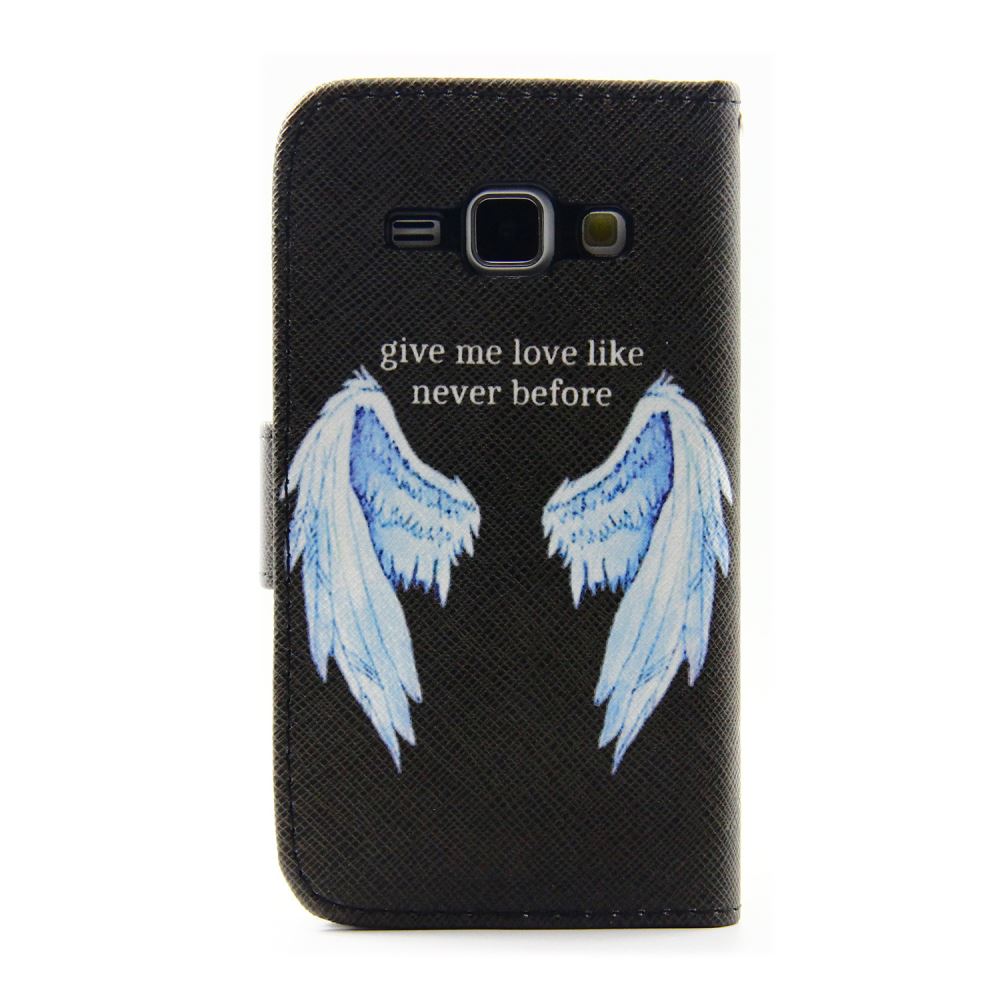 Samsung Galaxy J5 case wallet leather case printed