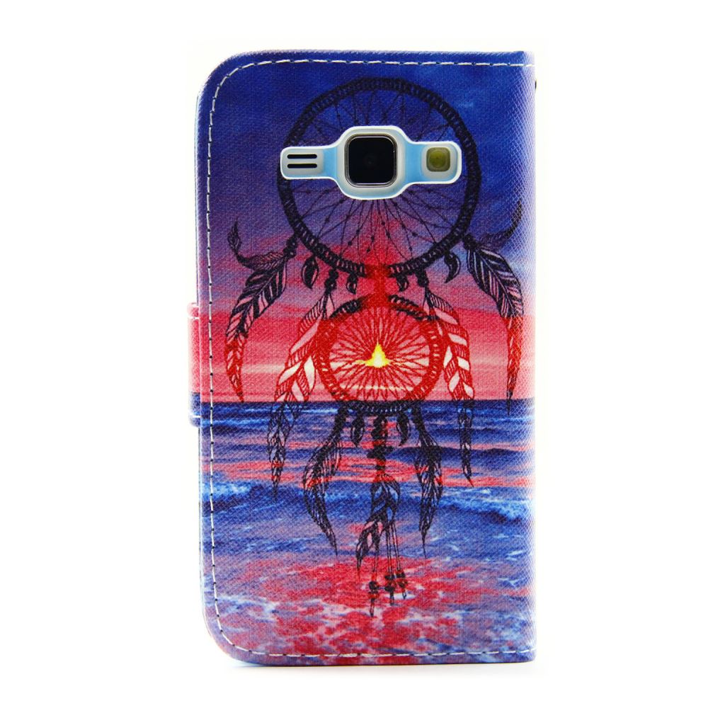 Samsung Galaxy J5 case wallet leather case printed