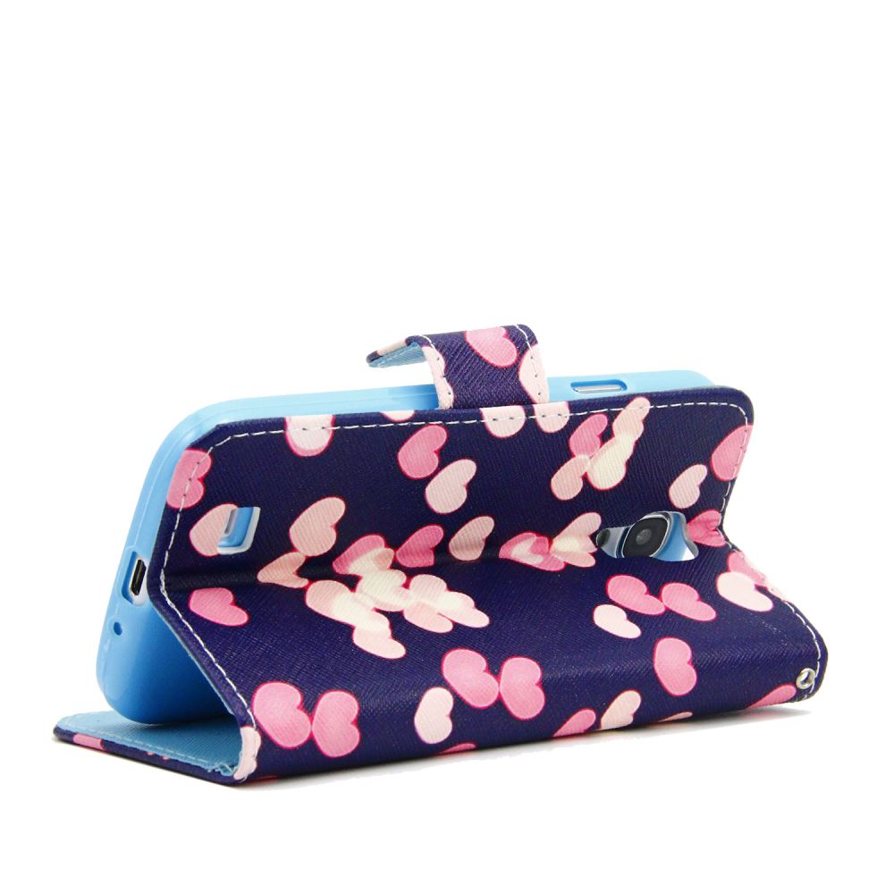 Galaxy S4 Mini case wallet leather case printed