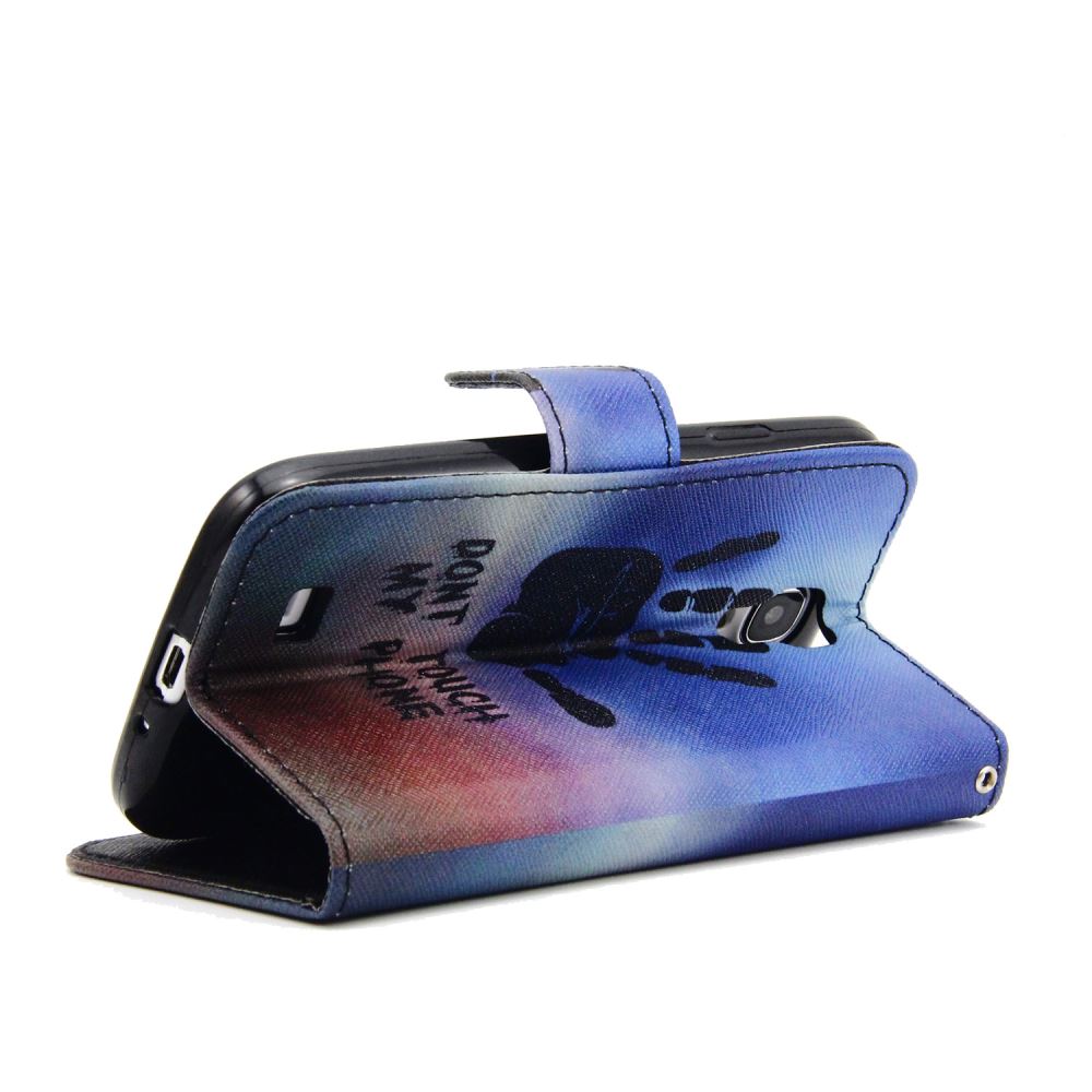 Galaxy S4 Mini case wallet leather case printed