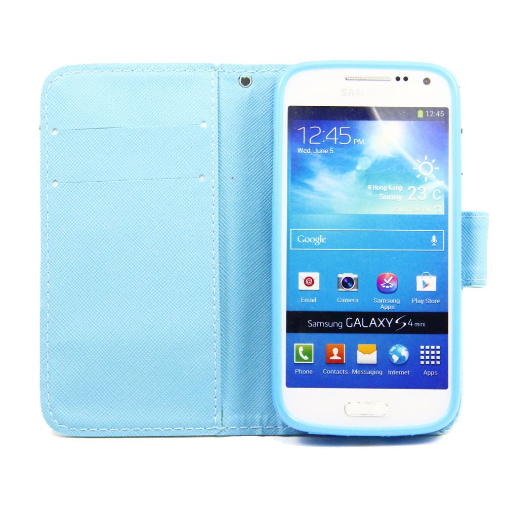 Galaxy S4 Mini case wallet leather case printed Galaxy S4 Mini case wallet leather case printed