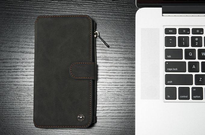 Note 5 double wallet leather case detachable Note 5 double wallet leather case detachable