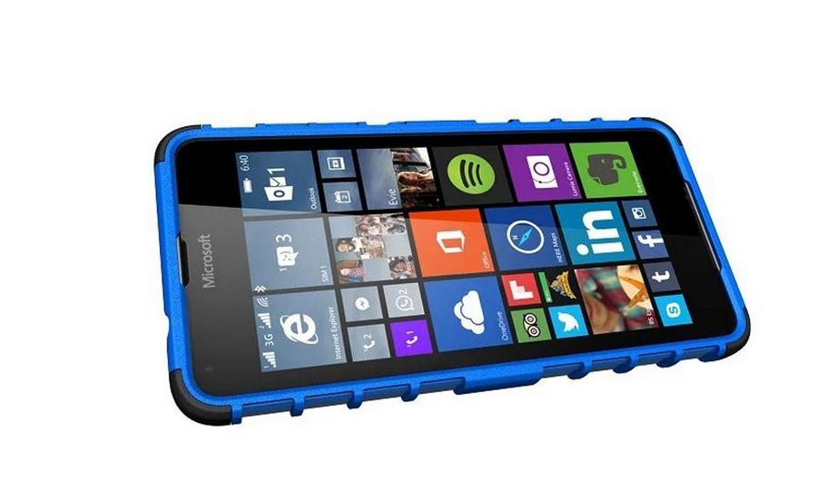 Microsoft Lumia 650 Case Heavy Duty Kickstand case