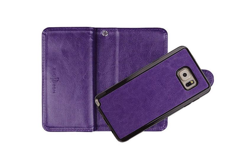 Note 5 double wallet leather case detachable Note 5 double wallet leather case detachable