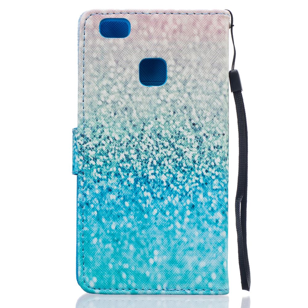 Huawei P9 lite case wallet leather case printed