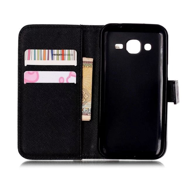 Galaxy J2 case wallet leather case printed Galaxy J2 case wallet leather case printed