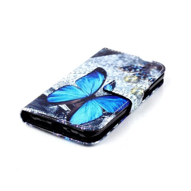Galaxy J2 case wallet leather case printed