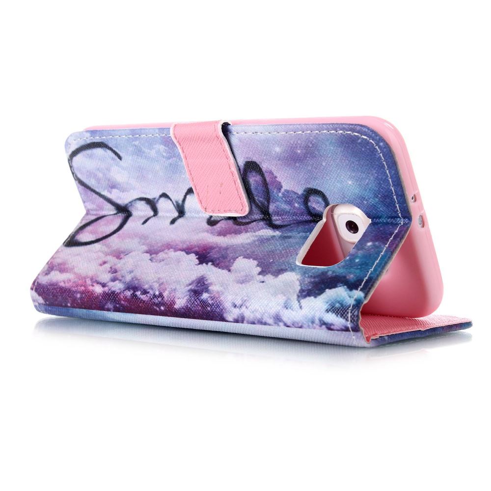 Galaxy S6 case wallet leather case printed