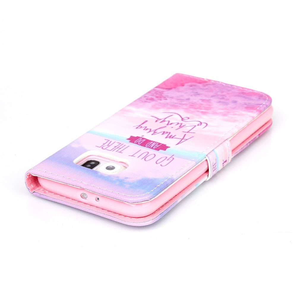 Galaxy S6 case wallet leather case printed