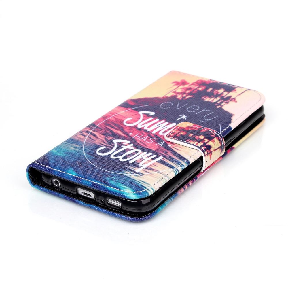 Galaxy S6 case wallet leather case printed