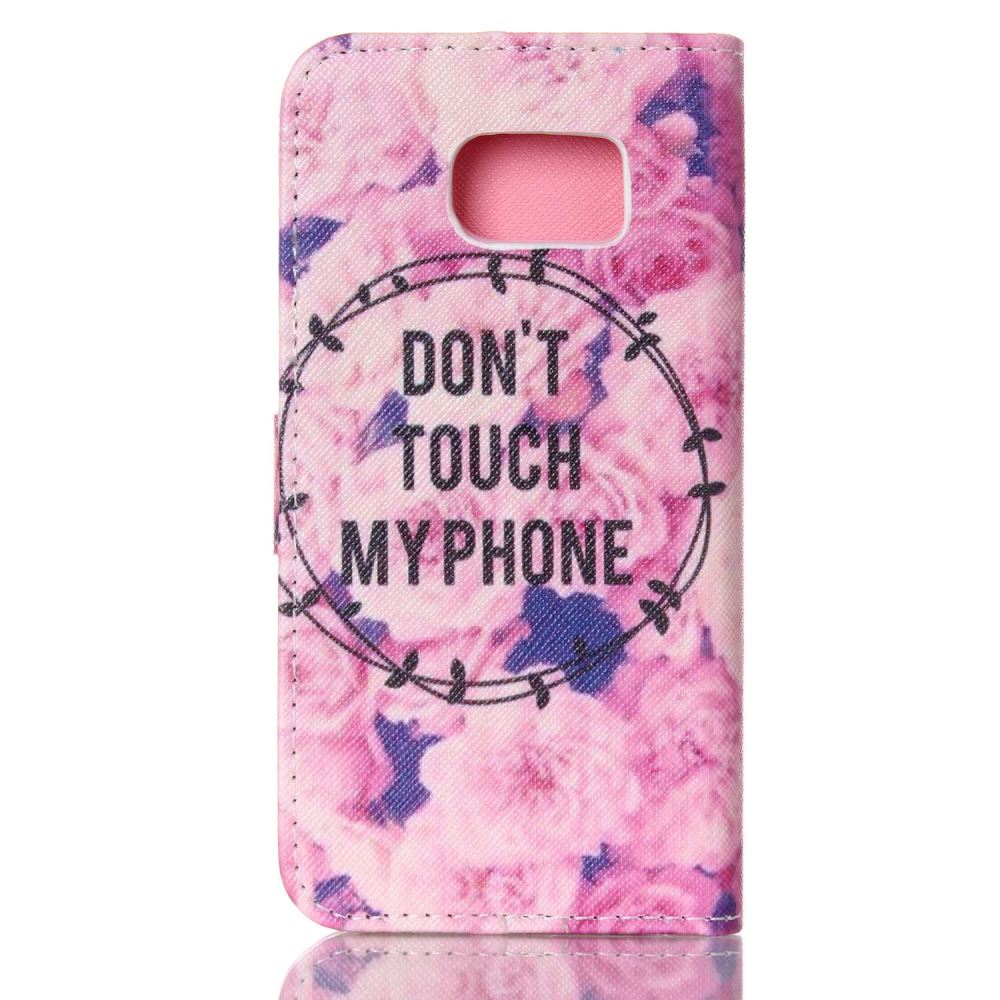Galaxy S6 case wallet leather case printed