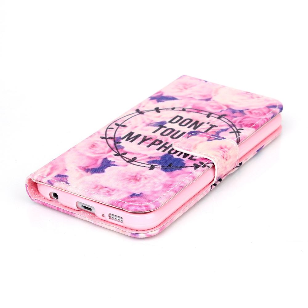 Galaxy S6 case wallet leather case printed
