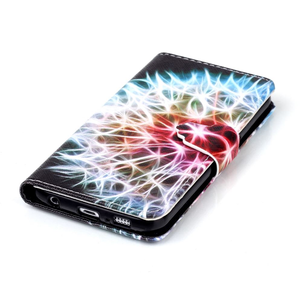 Galaxy S6 case wallet leather case printed