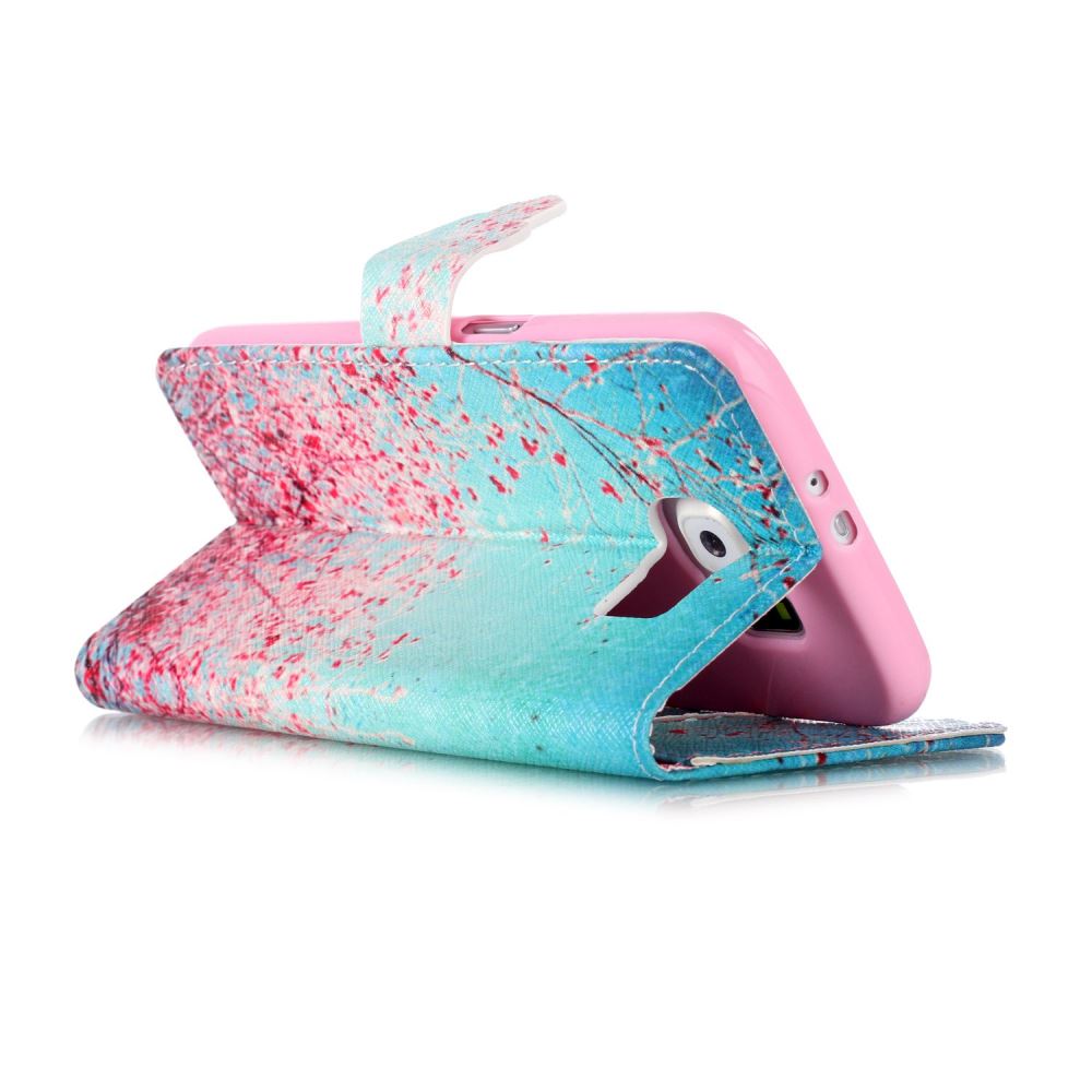 Galaxy S6 case wallet leather case printed
