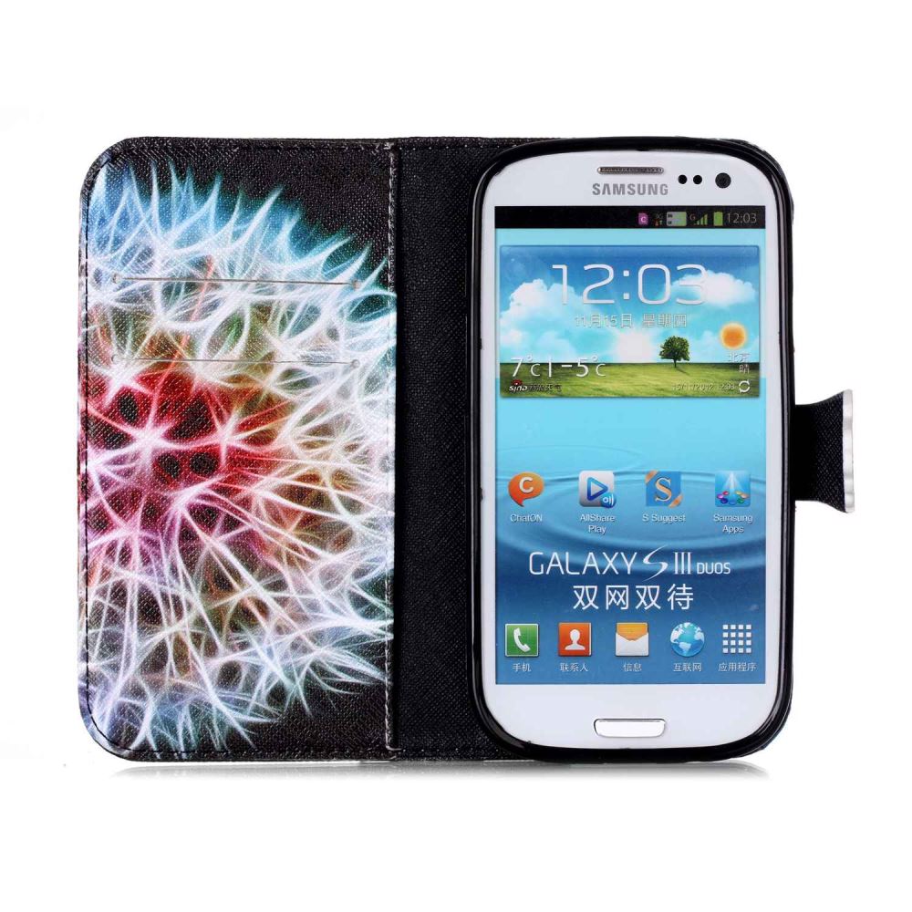 Galaxy S3 case wallet leather case printed Galaxy S3 case wallet leather case printed